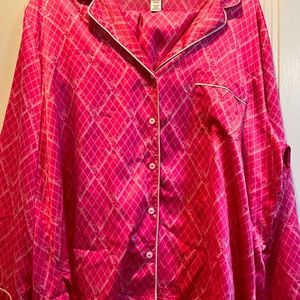 Victoria’s Secret pink pajama set.